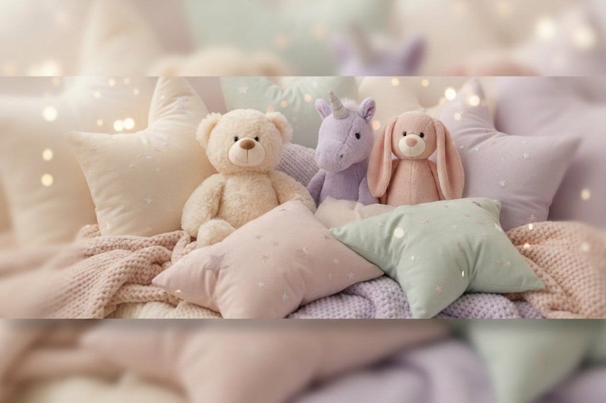 Sleepy baby doll from the KidsStrike plush and comfort collection