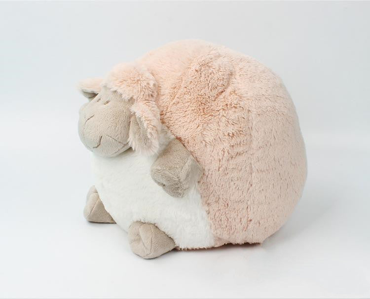 Close-up of the Sleepy Baby Doll's stitched face and soft fabric