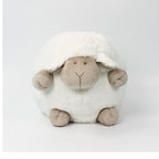 Sleepy Baby Doll in white, side view