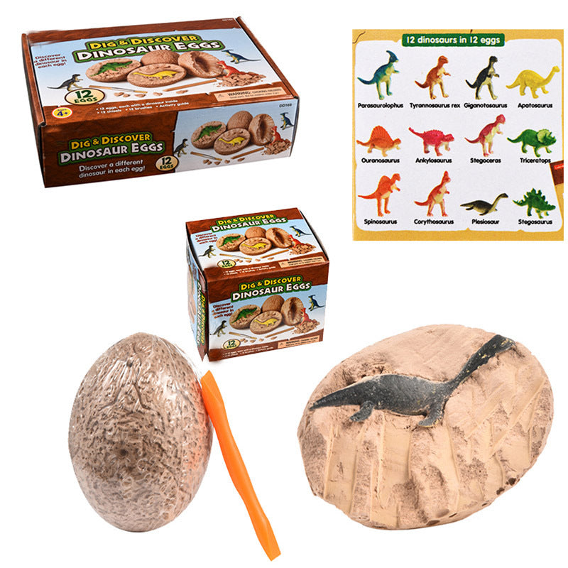 Excavation tools included with the Dinosaur Fossil Dig Kit