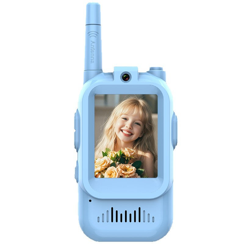Back view of the Kids Video Walkie Talkie handset