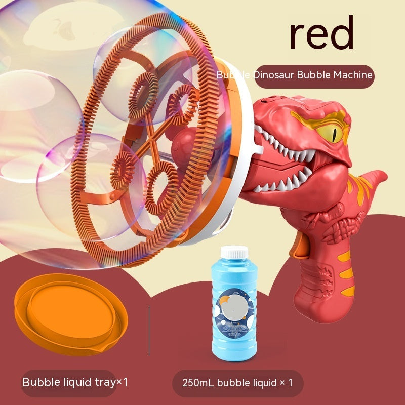 Dinosaur Bubble Machine in blue