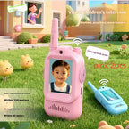 Kids Video Walkie Talkies shown with charging cables