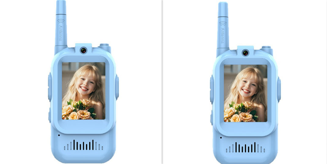 Kids Video Walkie Talkie controls close-up