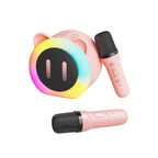 Kids Karaoke Machine in pink, front view